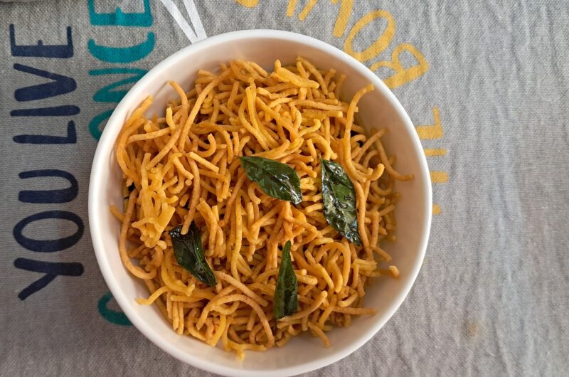 Sev Recipe/Omapodi Recipe
